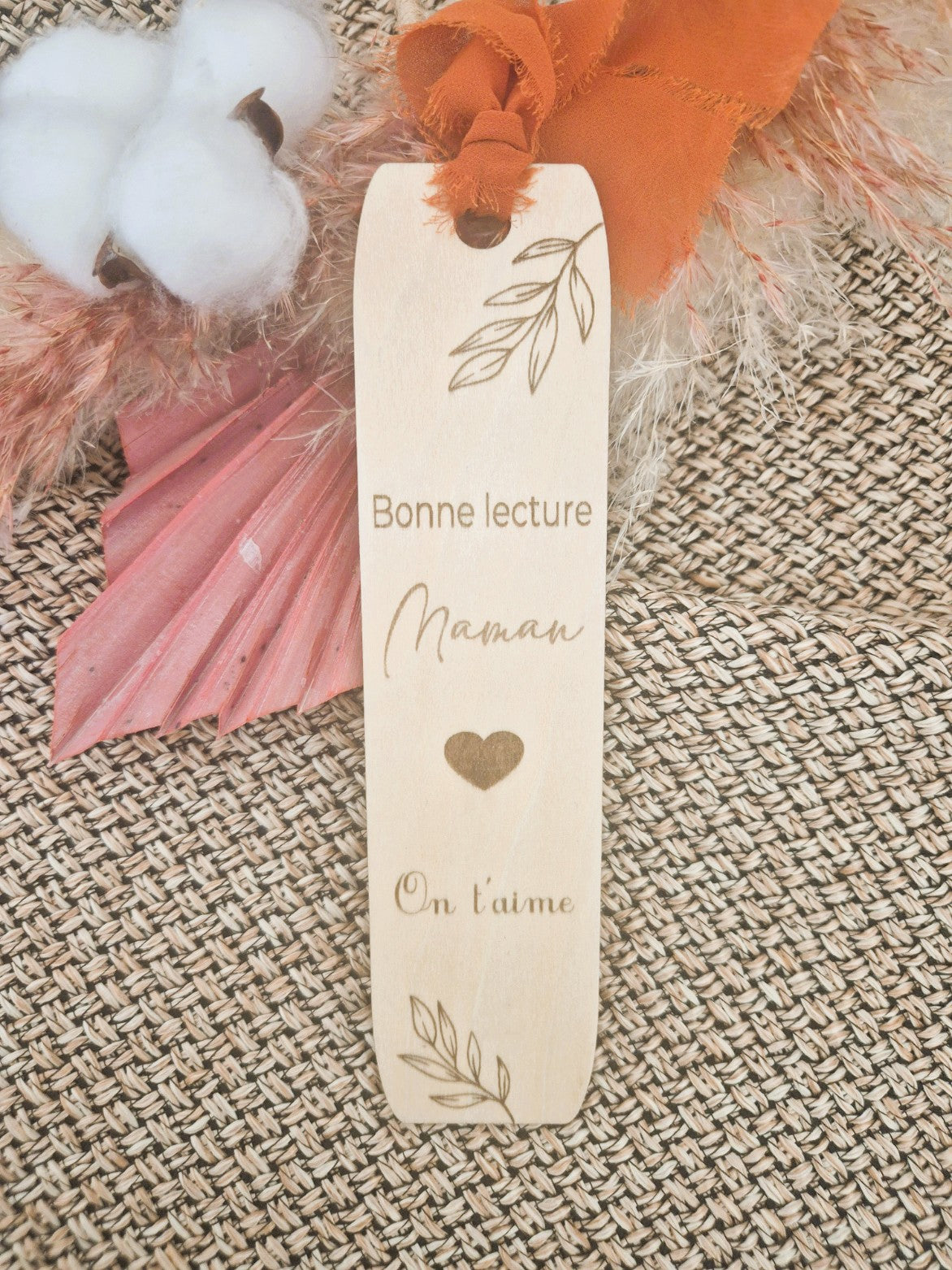"Tendresse en Bois" - Marque-Page