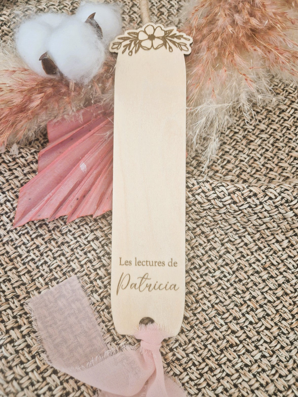 "Tendresse en Bois" - Marque-Page