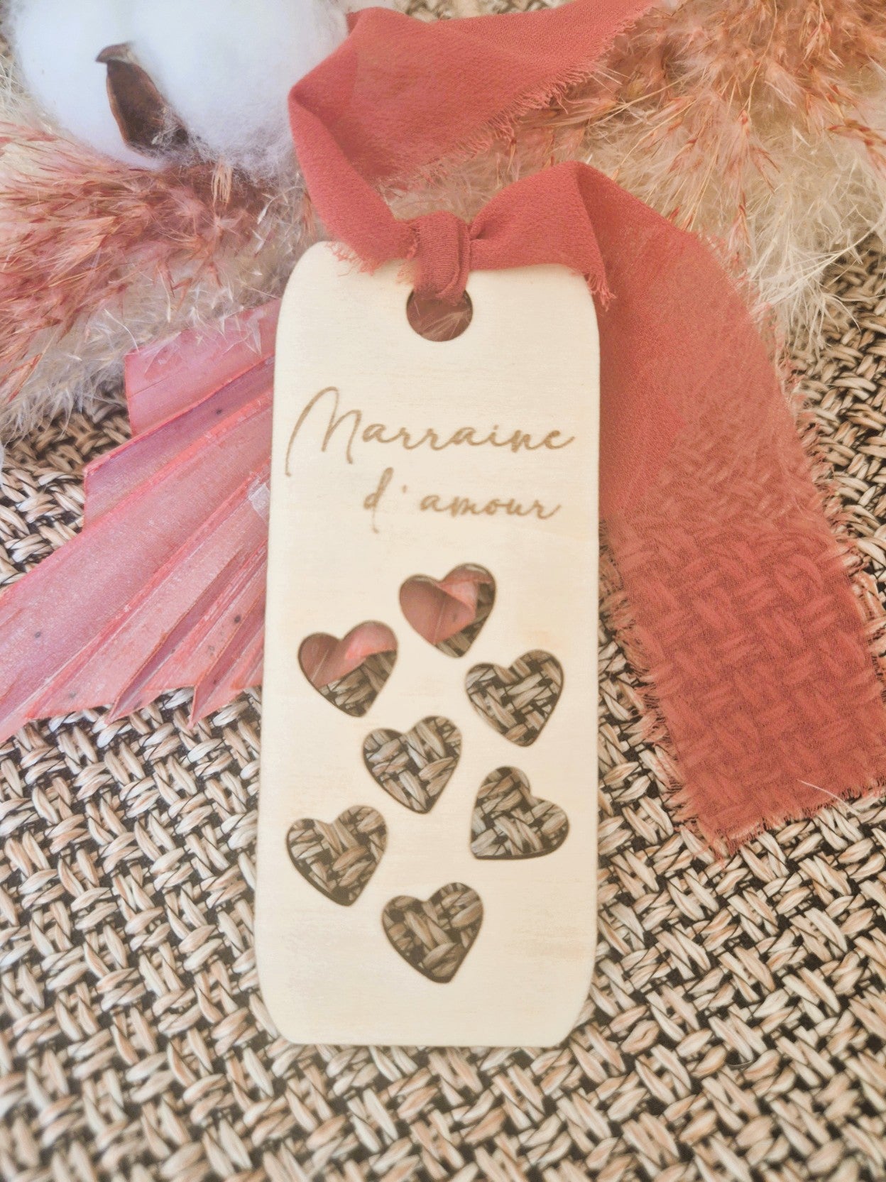 "CĆur Cristallin" - Marque-Page de poche