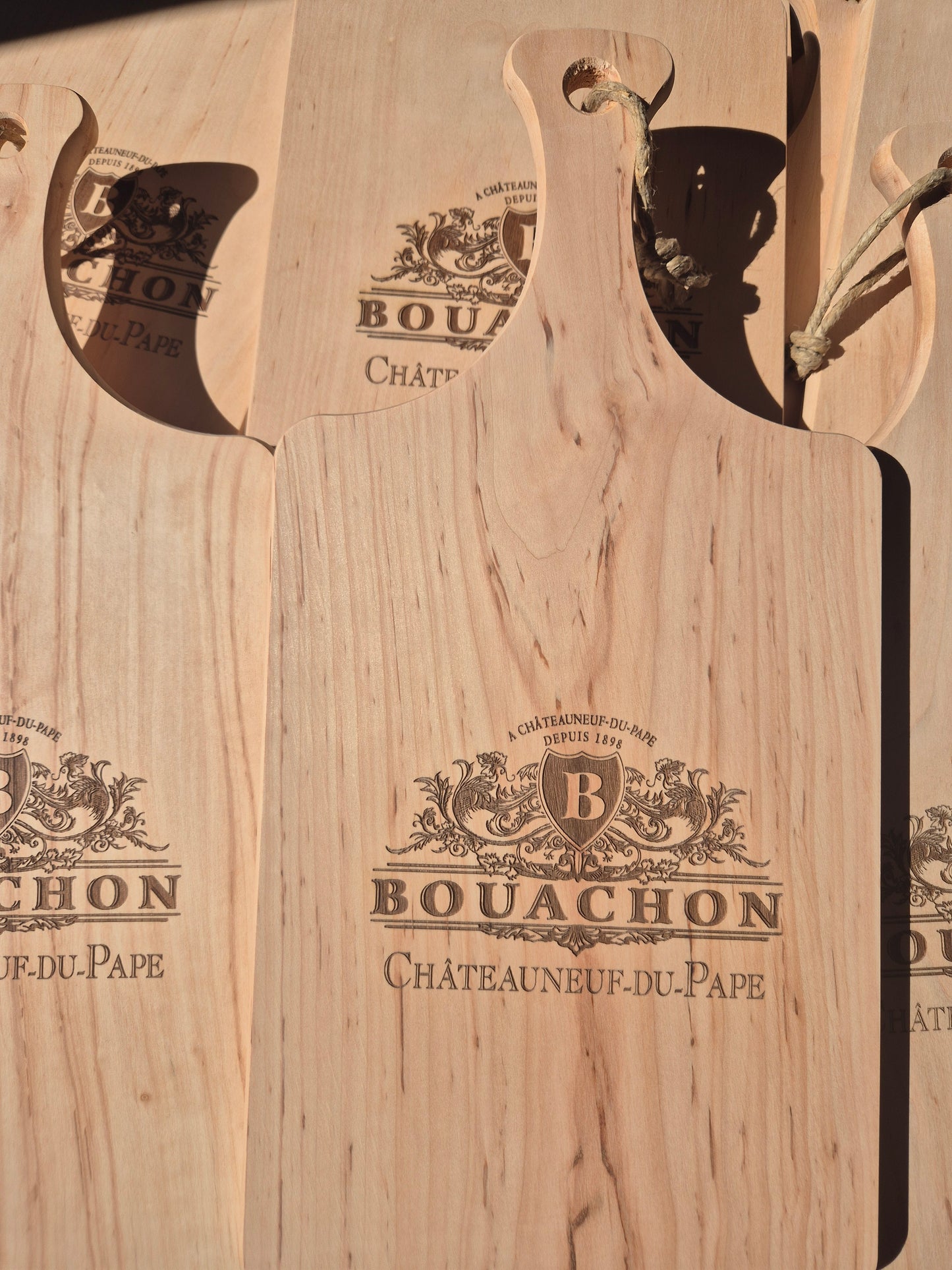 Planche à découper personnalisée en bois d’aulne