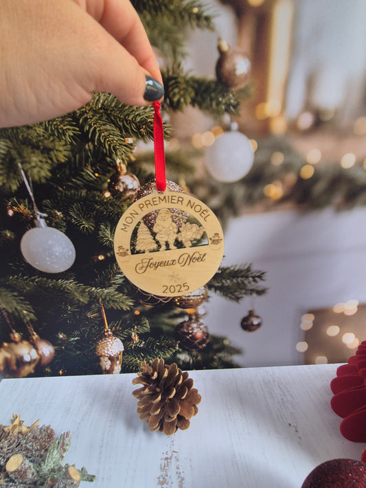 Boule de Noël personnalisée “Mon Premier Noël”