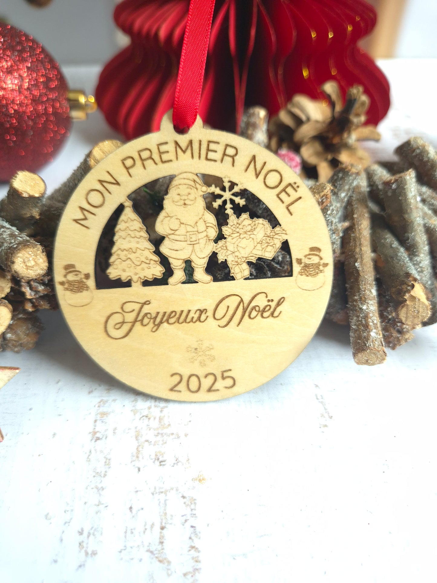 Boule de Noël personnalisée “Mon Premier Noël”