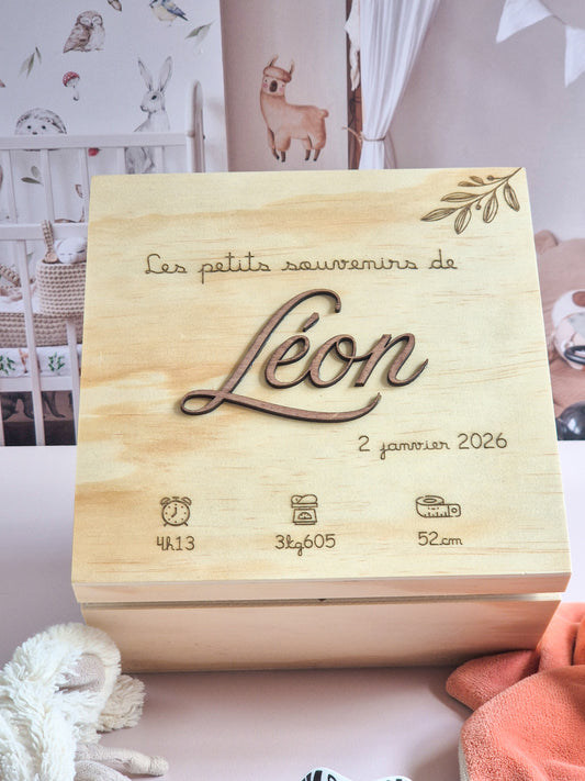 Coffret naissance - Les trésors de bébé"