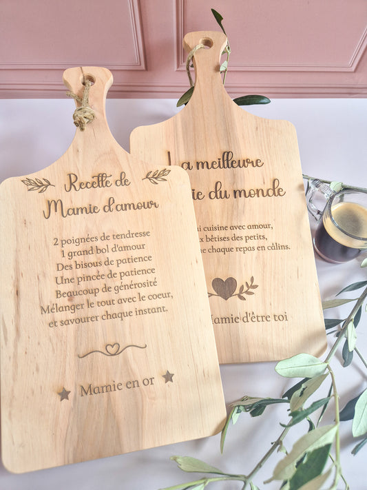 Planche à découper - Spécial Fête des Grands-Mères