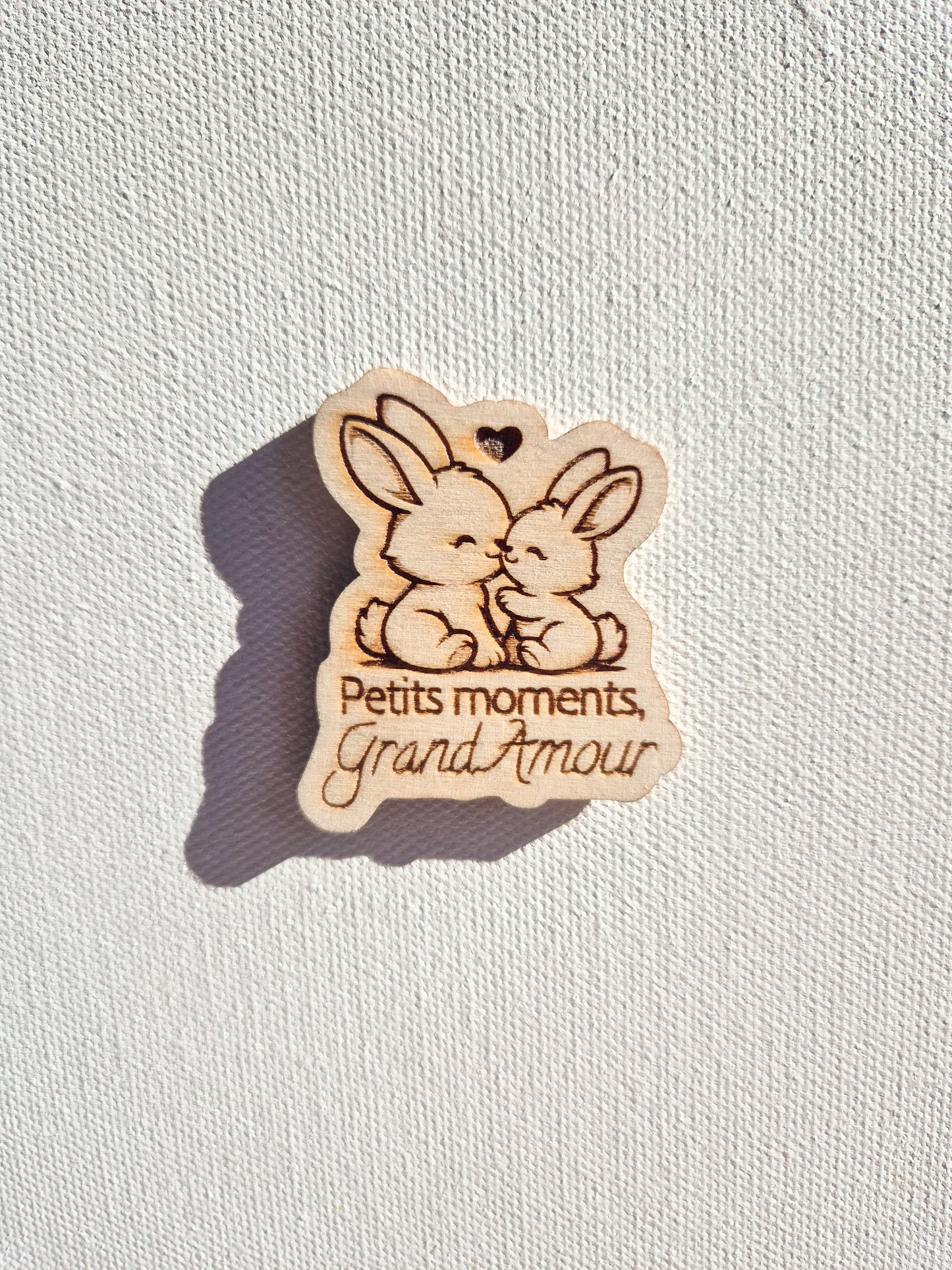 Mini magnet kawaii en bois – Collection douceur