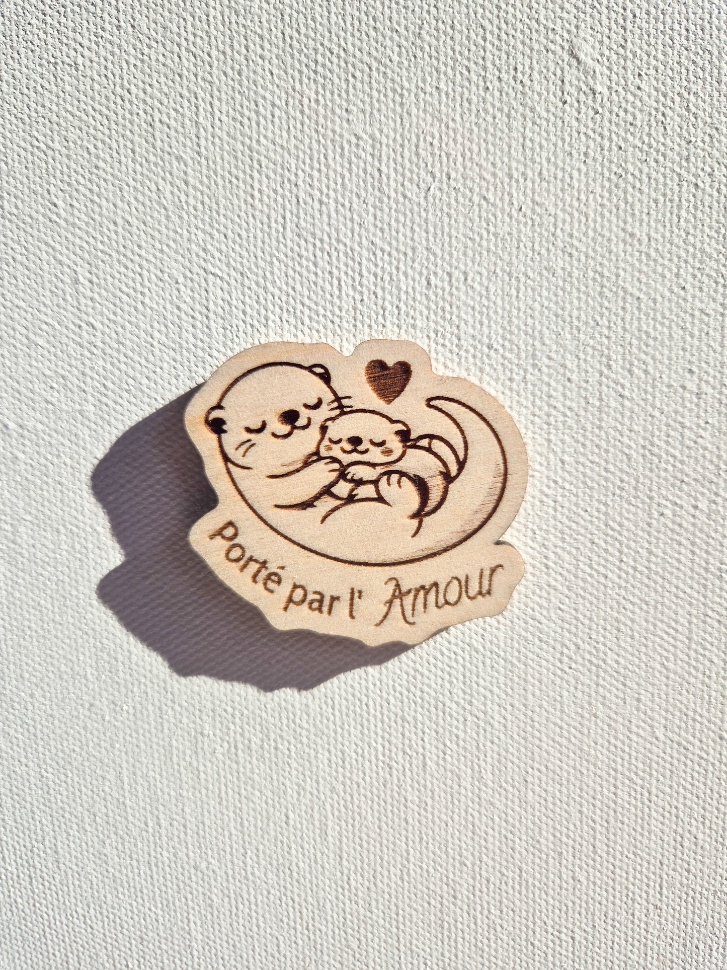Mini magnet kawaii en bois – Collection douceur