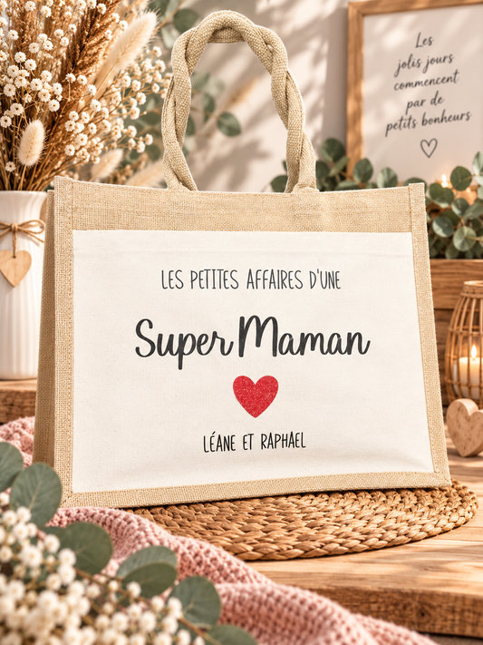 Cabas personnalisé – Les petites affaires