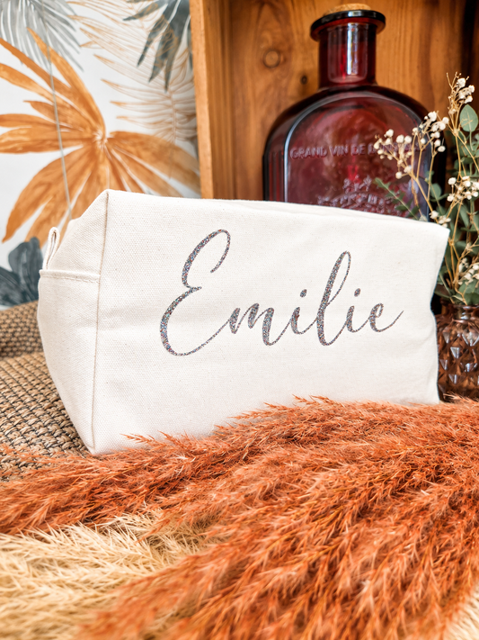 Trousse de toilette personnalisée